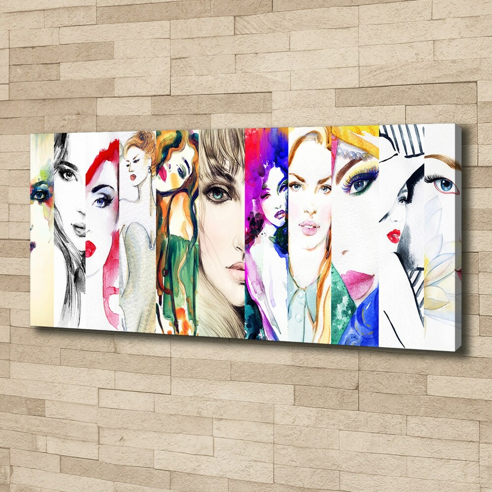 Tableau sur toile Portraits de femmes