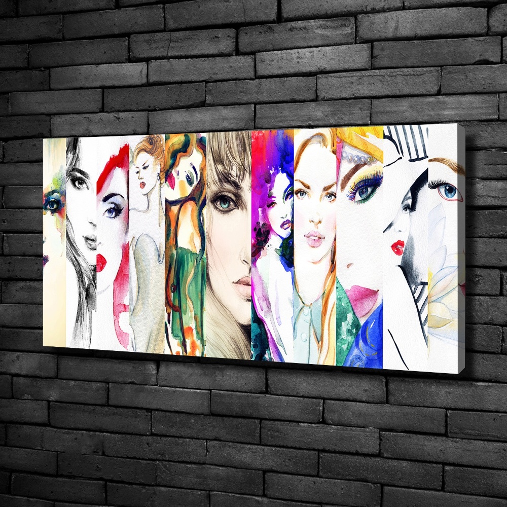 Tableau sur toile Portraits de femmes