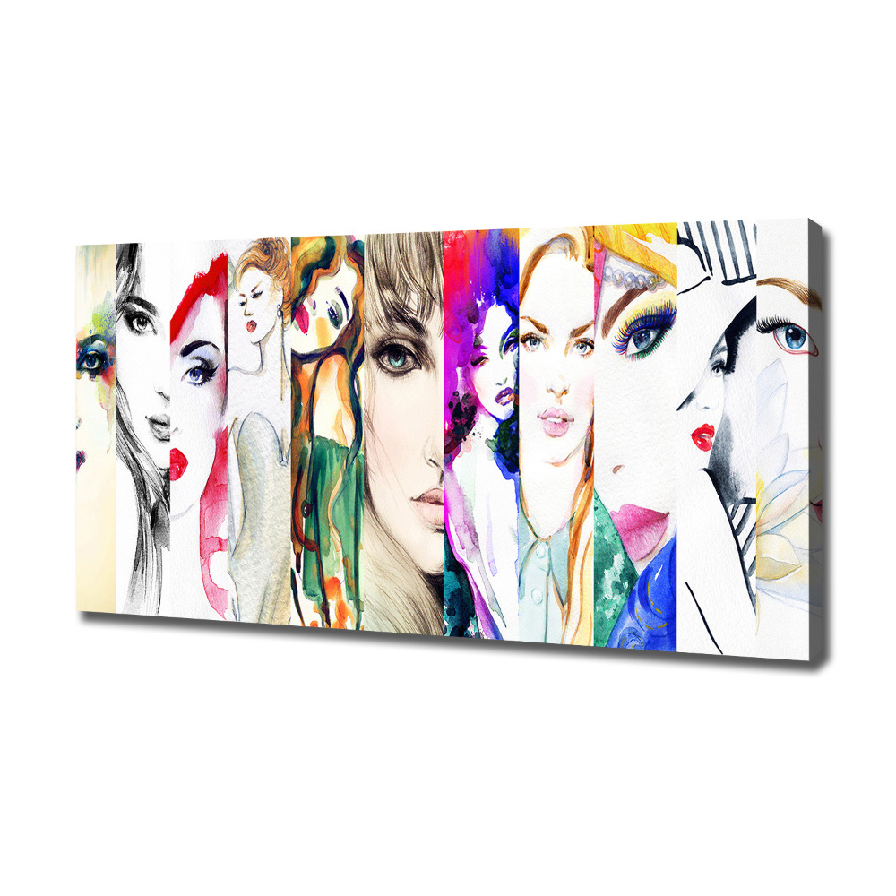 Tableau sur toile Portraits de femmes