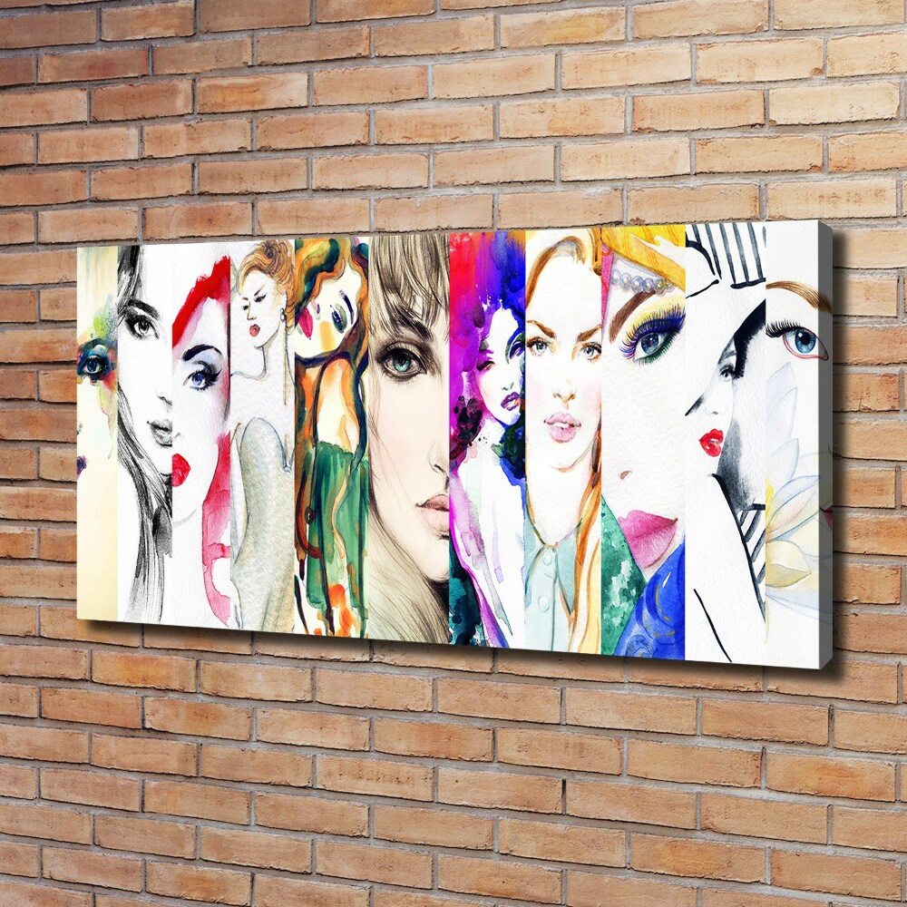 Tableau sur toile Portraits de femmes