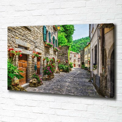 Tableau photo sur toile Ruelle de charme