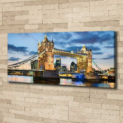 Tableau imprimé sur toile Tower Bridge Londres