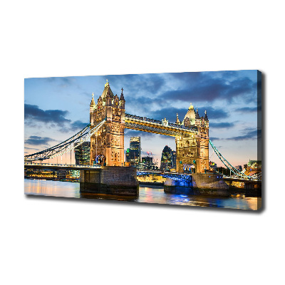 Tableau imprimé sur toile Tower Bridge Londres