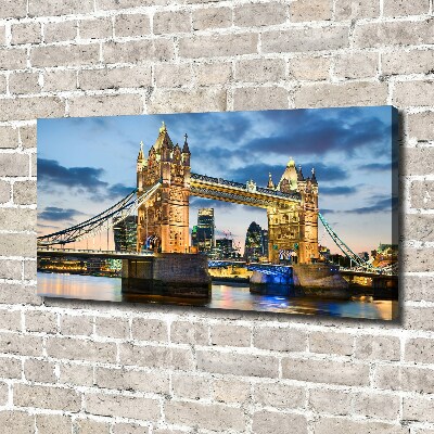 Tableau imprimé sur toile Tower Bridge Londres