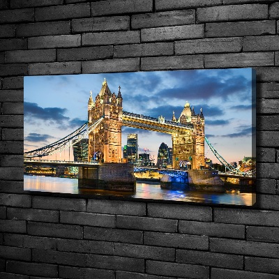 Tableau imprimé sur toile Tower Bridge Londres