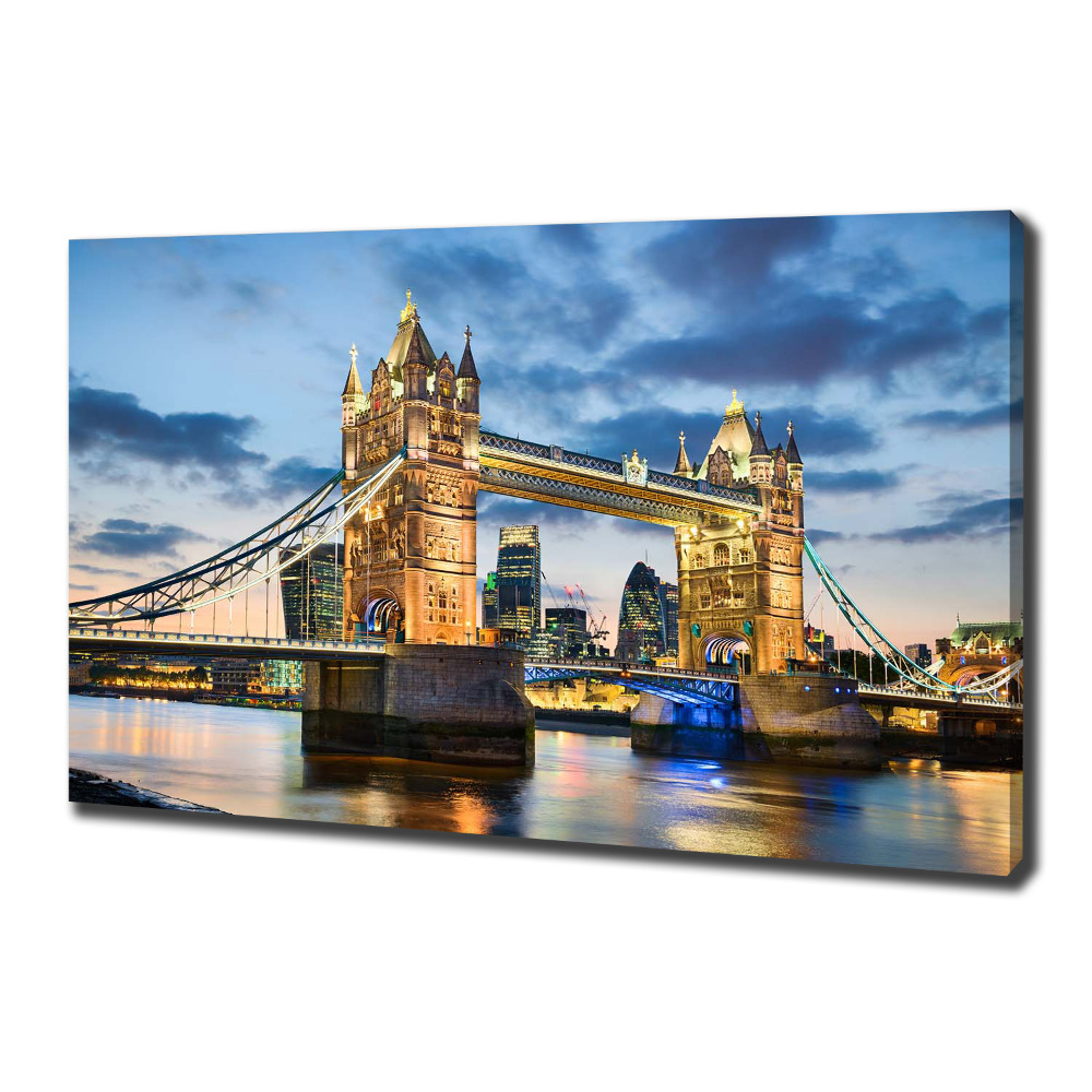 Tableau imprimé sur toile Tower Bridge Londres