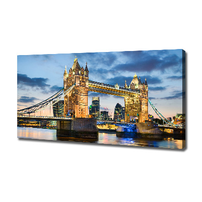 Tableau imprimé sur toile Tower Bridge Londres