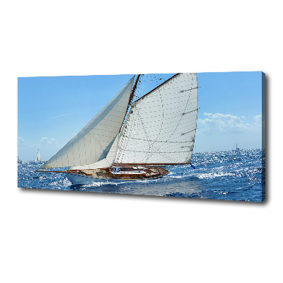 Tableau toile imprimée Yacht