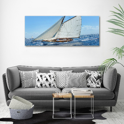 Tableau toile imprimée Yacht