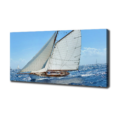 Tableau toile imprimée Yacht