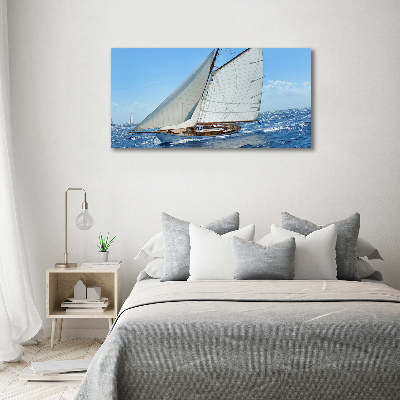 Tableau toile imprimée Yacht