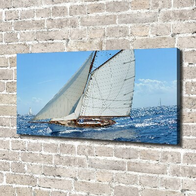 Tableau toile imprimée Yacht