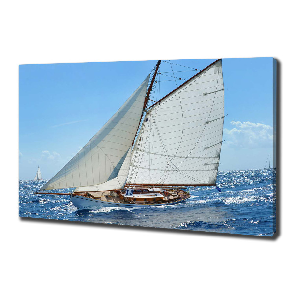 Tableau toile imprimée Yacht