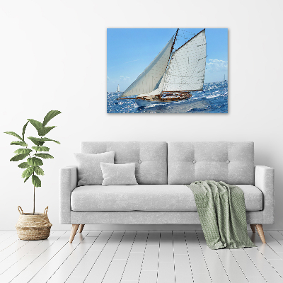 Tableau toile imprimée Yacht