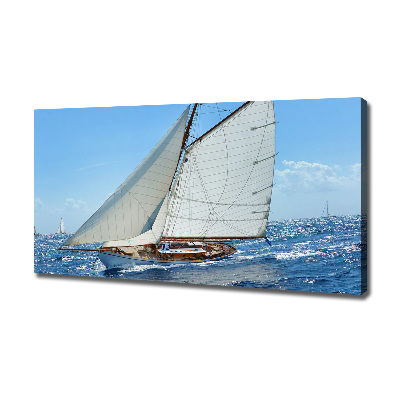 Tableau toile imprimée Yacht