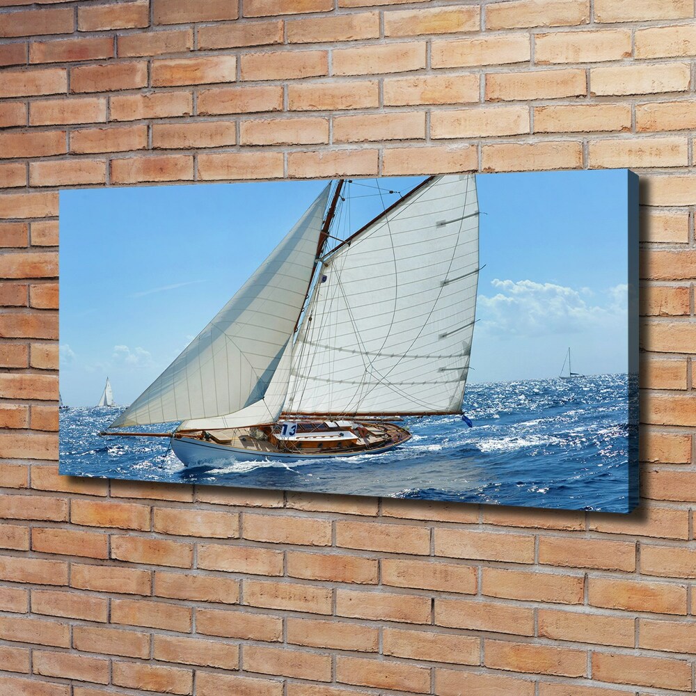 Tableau toile imprimée Yacht