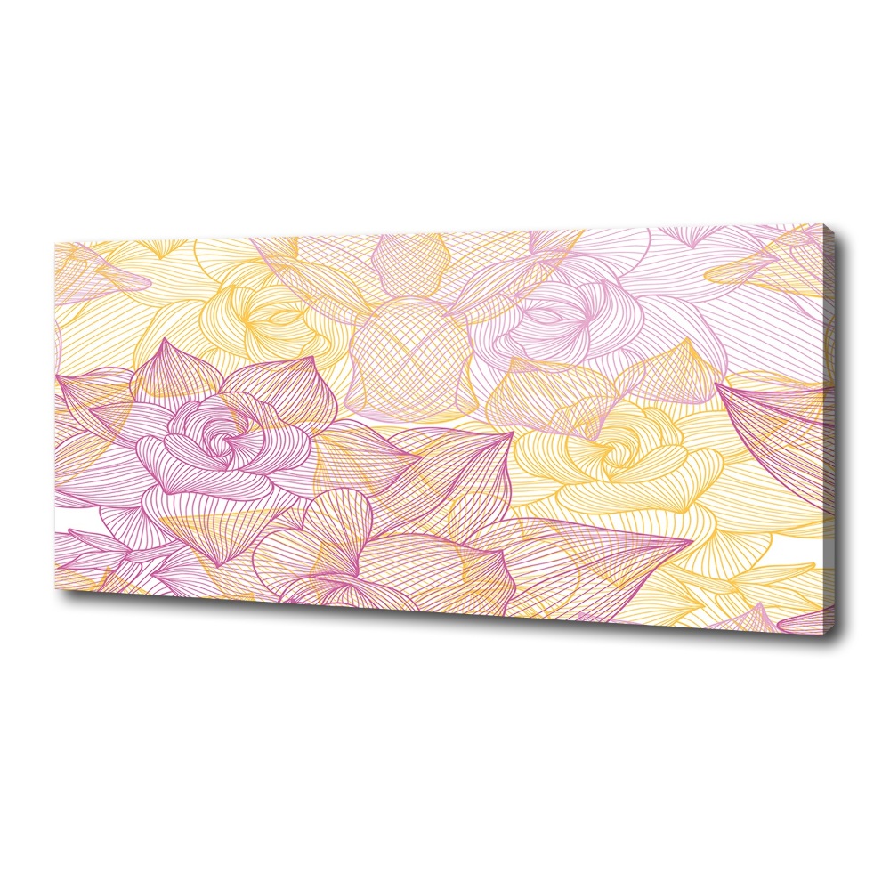 Tableau sur toile Motif floral