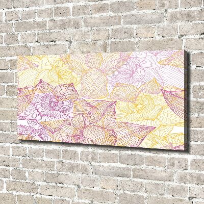 Tableau sur toile Motif floral