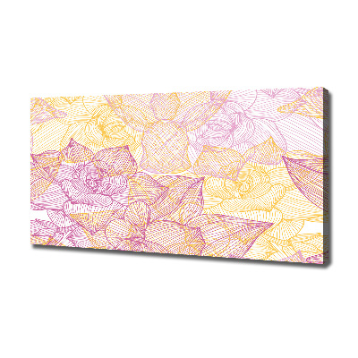 Tableau sur toile Motif floral