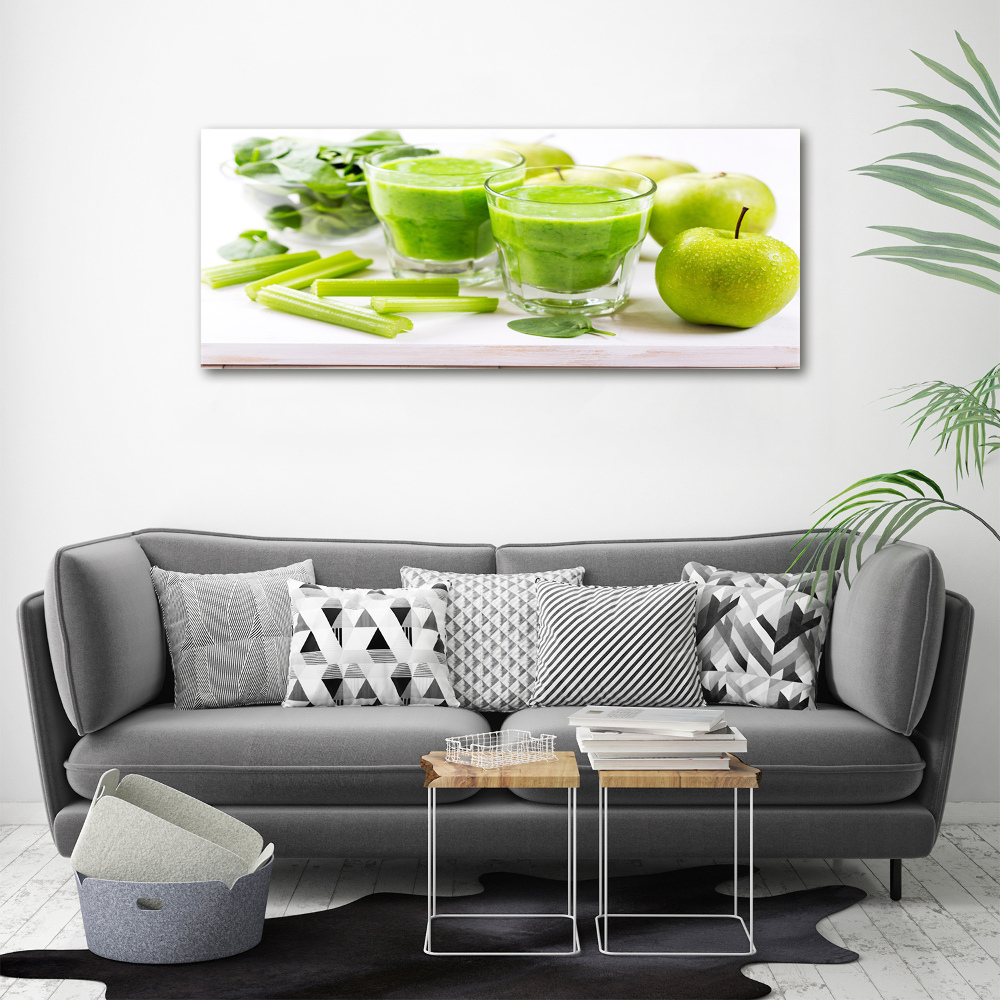 Tableau sur toile Cocktail vert