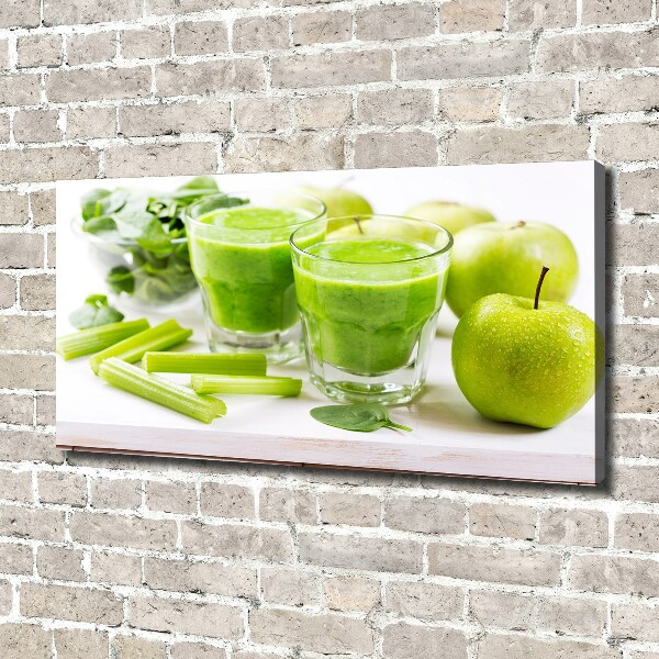 Tableau sur toile Cocktail vert