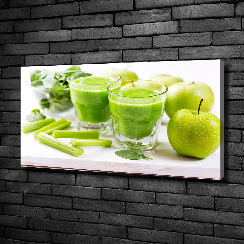 Tableau sur toile Cocktail vert