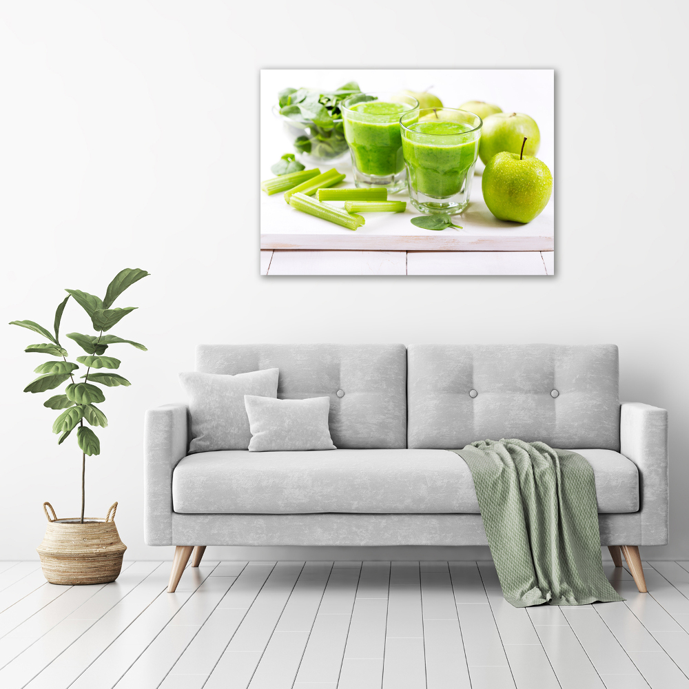 Tableau sur toile Cocktail vert