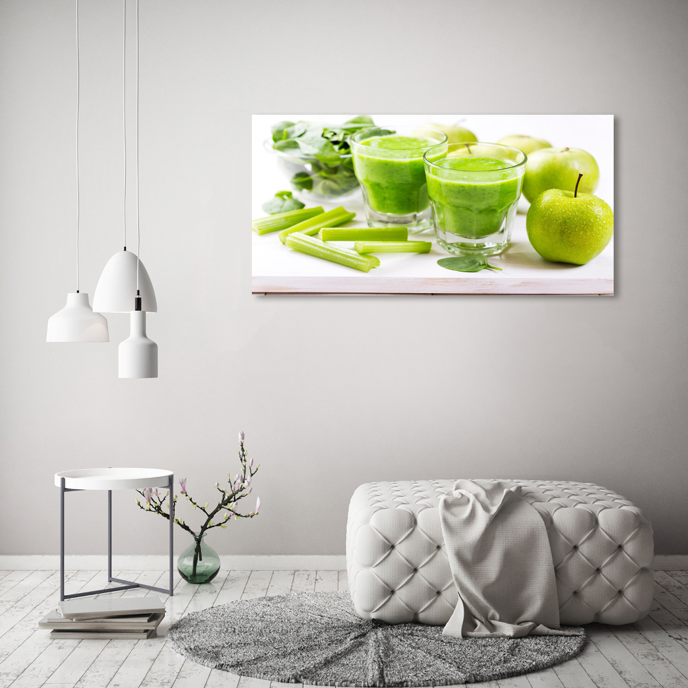 Tableau sur toile Cocktail vert