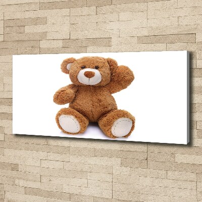 Tableau sur toile Ours en peluche