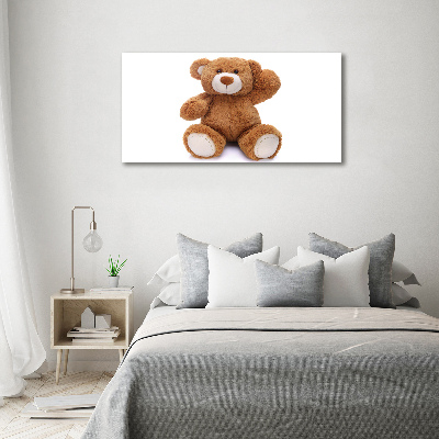 Tableau sur toile Ours en peluche