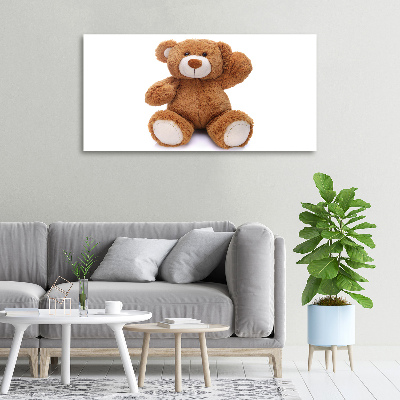 Tableau sur toile Ours en peluche