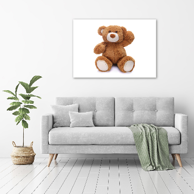 Tableau sur toile Ours en peluche