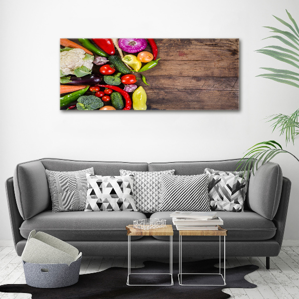 Tableau mural sur toile Légumes