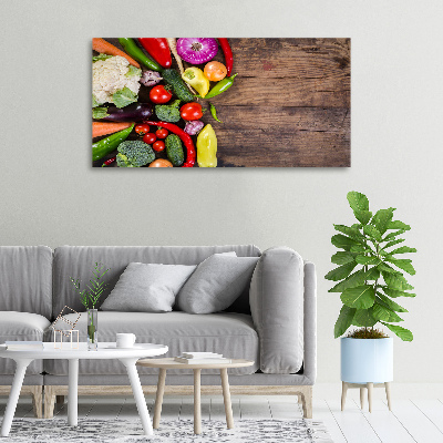 Tableau mural sur toile Légumes