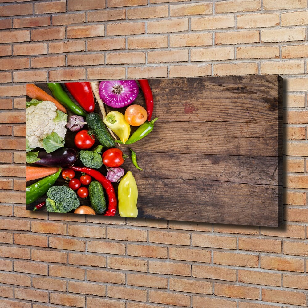 Tableau mural sur toile Légumes