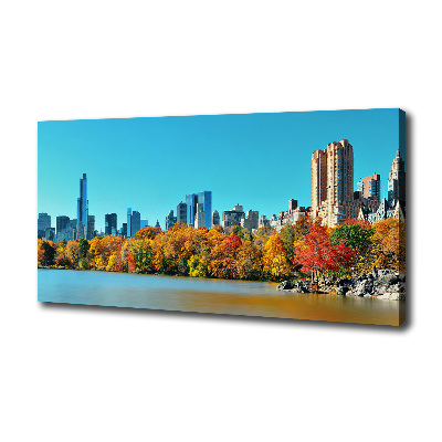 Tableau sur toile New York City en automne