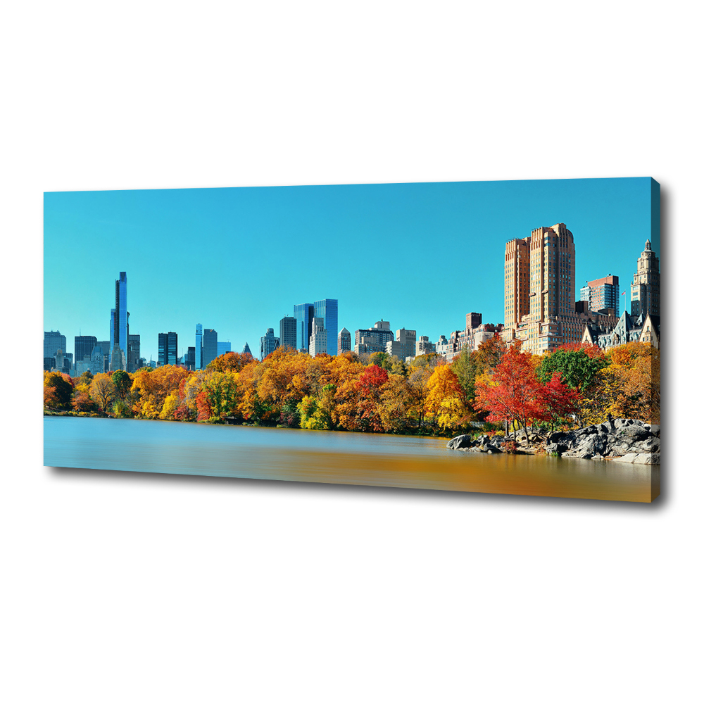 Tableau sur toile New York City en automne