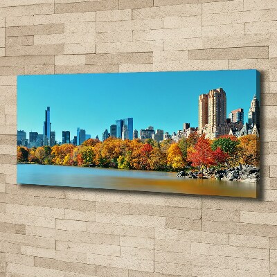 Tableau sur toile New York City en automne