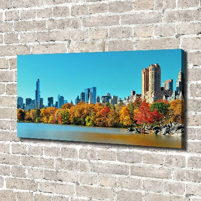 Tableau sur toile New York City en automne