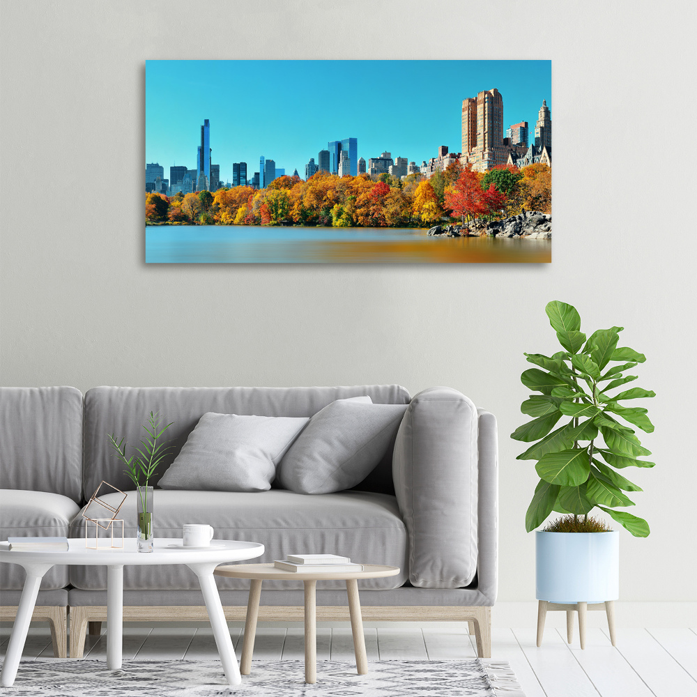 Tableau sur toile New York City en automne