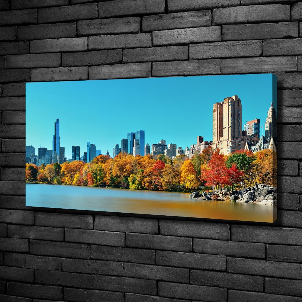 Tableau sur toile New York City en automne