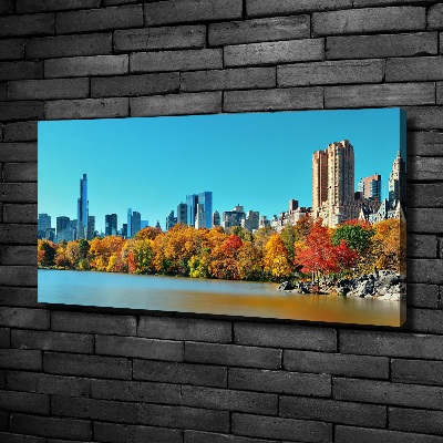 Tableau sur toile New York City en automne