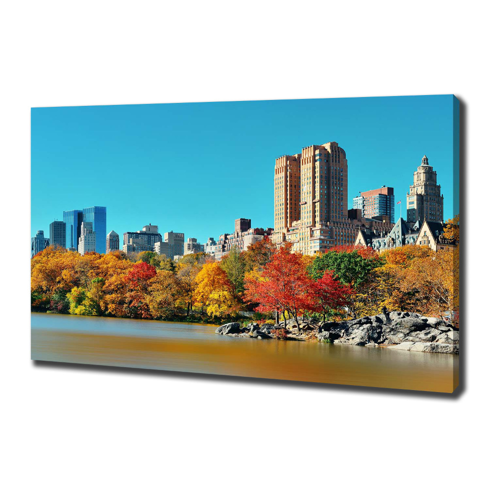 Tableau sur toile New York City en automne