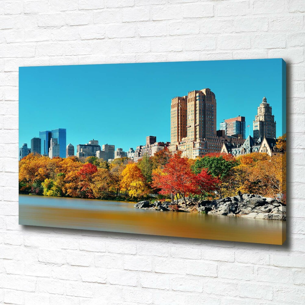 Tableau sur toile New York City en automne