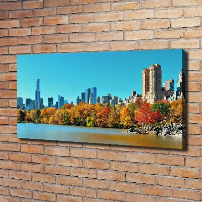 Tableau sur toile New York City en automne