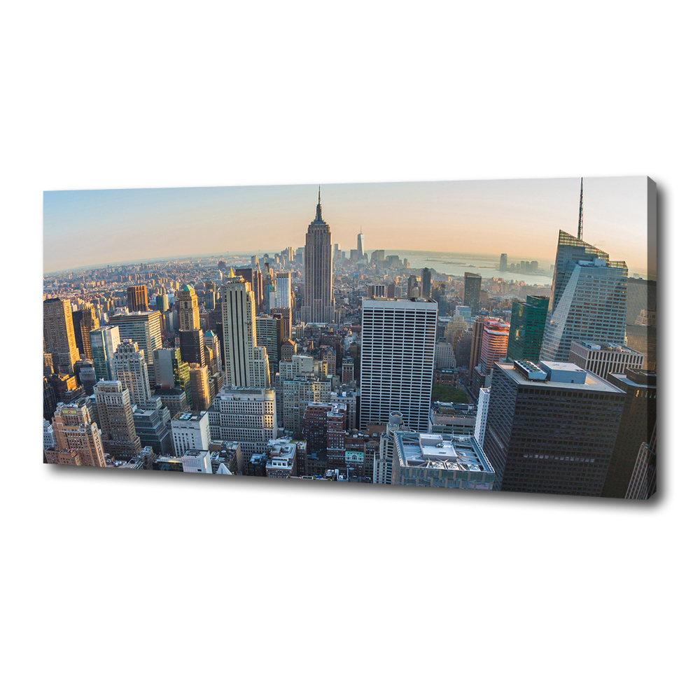 Tableau imprimé sur toile Manhattan NY