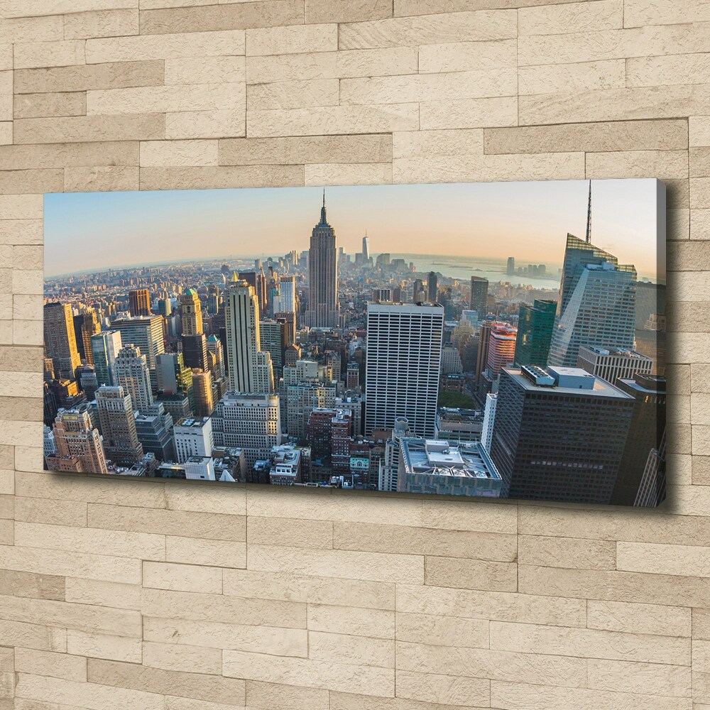 Tableau imprimé sur toile Manhattan NY