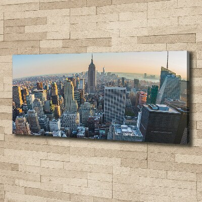 Tableau imprimé sur toile Manhattan NY