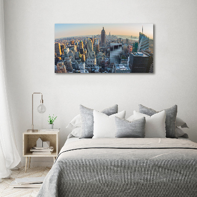 Tableau imprimé sur toile Manhattan NY