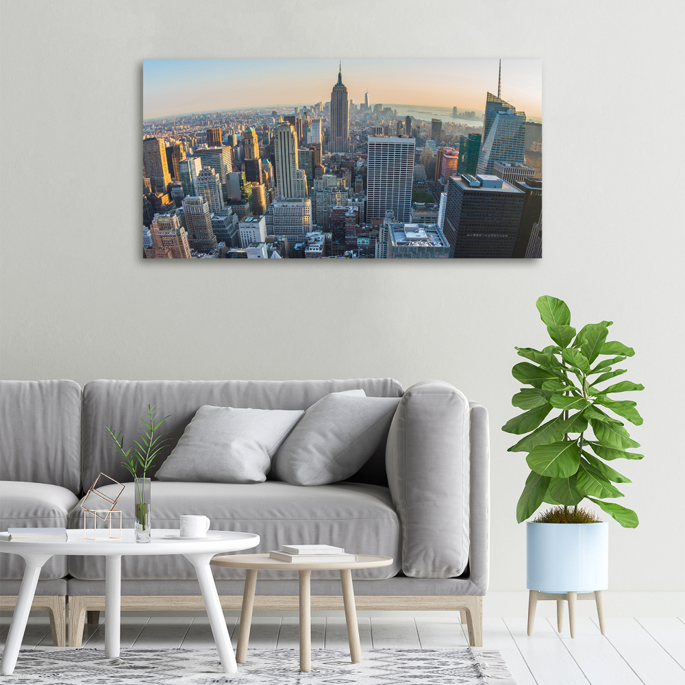 Tableau imprimé sur toile Manhattan NY